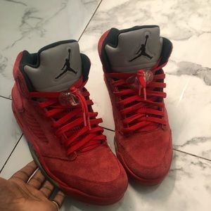 Jordan Retro 5 “Red Suedes”